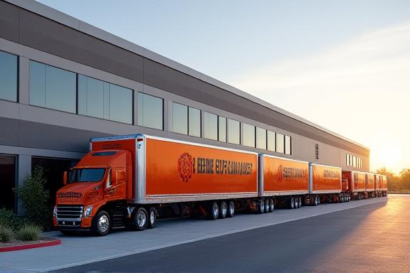 BESTME SUPPLY CHAIN INC warehouse technology and trucking fleet at City of Industry, CA headquarters